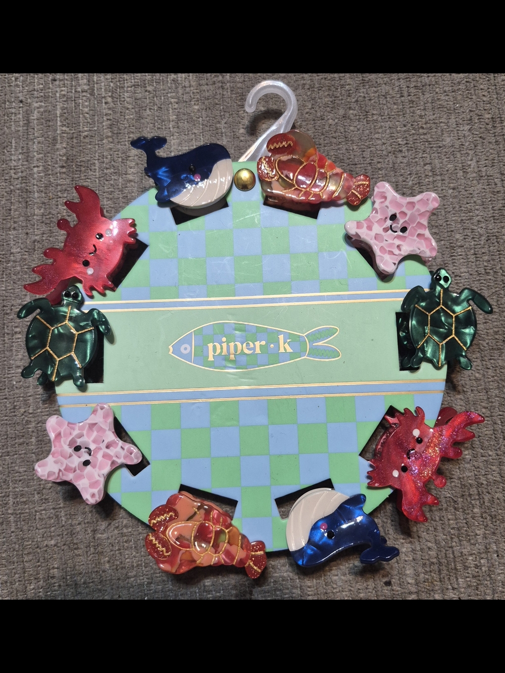 piper•k Ocean Hair Clip Set